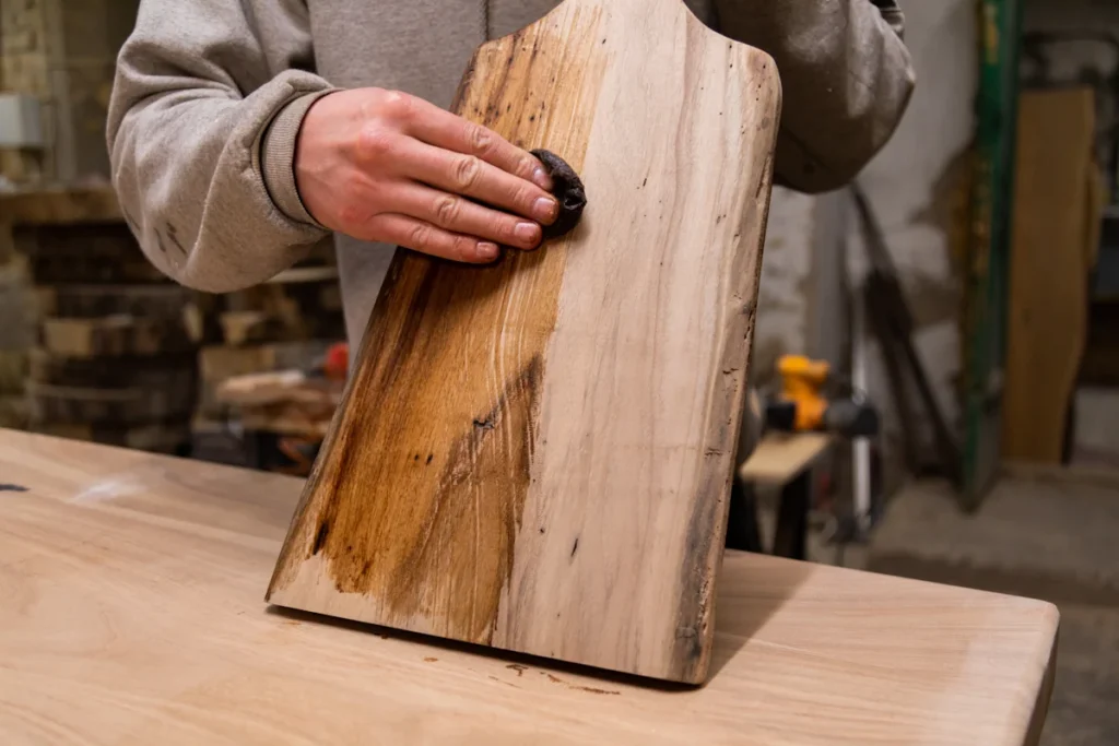 Voici comment traiter une planche de bois brut pour vos projets menuiserie